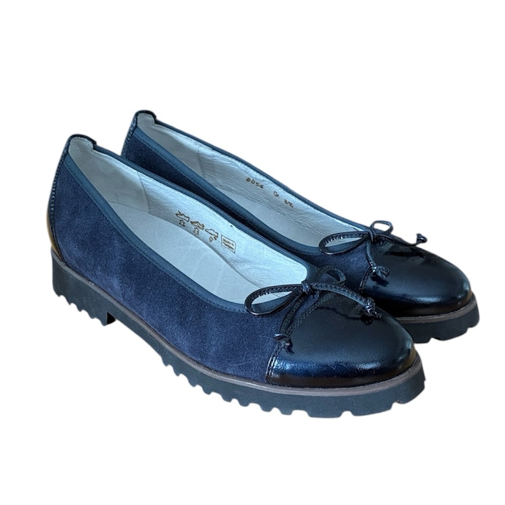 Waldlaufer  H-Elisa Women’s Black Suede & Leather